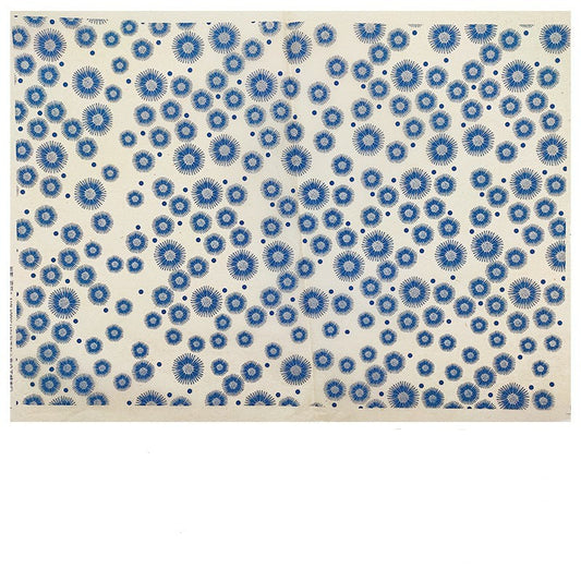 Pottery Underglaze Transfer Paper – Blue and White Floral Decal Sheets for Ceramic and Porcelain Decoration