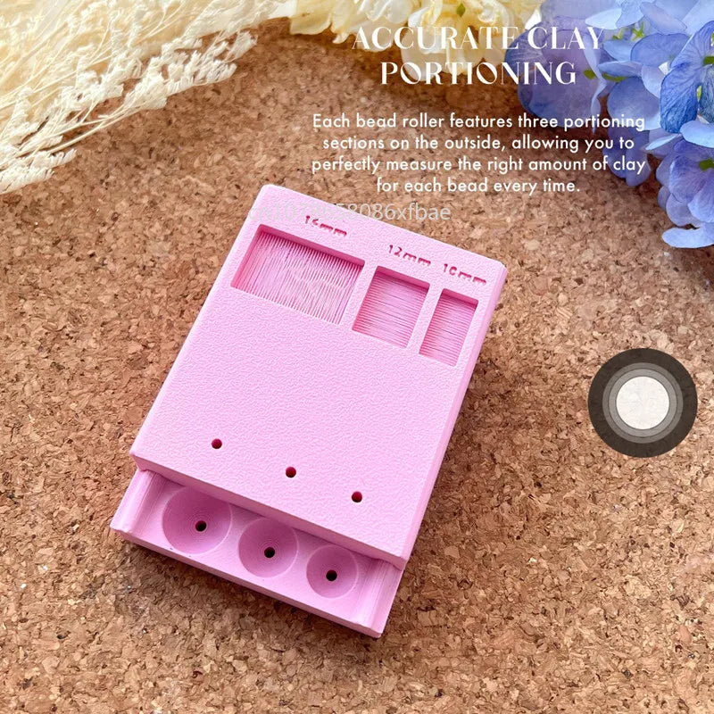 Bead Roller with Bead Hole Maker | Round Balls | Polymer Clay Bead Roller | Clay Tools | Earring Making | Bead Maker | Clay Beads