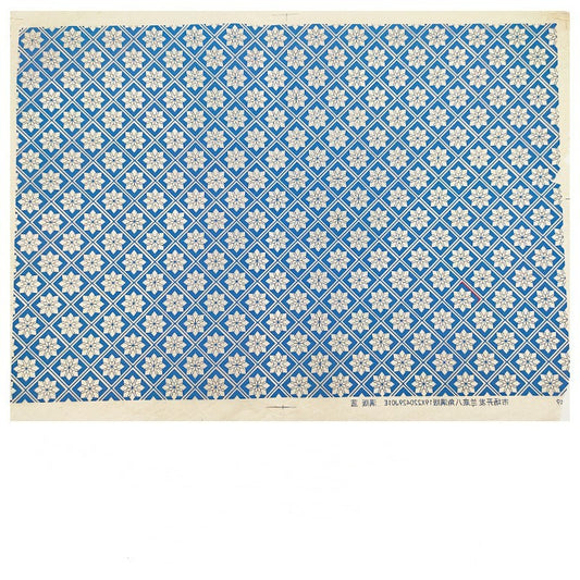 Pottery Underglaze Transfer Paper – Blue and White Floral Decal Sheets for Ceramic and Porcelain Decoration