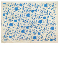 Pottery Underglaze Transfer Paper – Blue and White Floral Decal Sheets for Ceramic and Porcelain Decoration