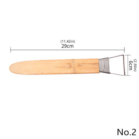 5-Piece Pottery Texture Trimming Tool Set – Versatile Clay Detailing in 5 Sizes