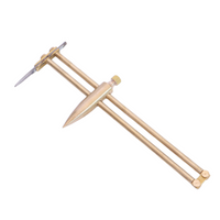 Pottery Calipers – Precision Clay Measuring Tool with Copper, Plastic, and Wood Options for Accurate Pottery and Ceramic Shaping