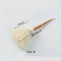 Large Head Bamboo Pottery Brush