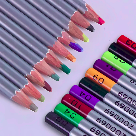 Underglaze Pencils for Pottery – 10-Color Set for Fine Detailing, Outlining, Shading & Signing | Ceramic Decorating Tools