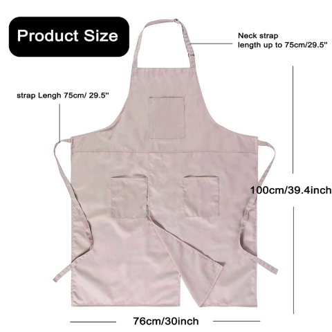 Premium Canvas Pottery Split Leg Apron – Long Ceramic Artist Apron with Separate Tool Pockets for Men & Women