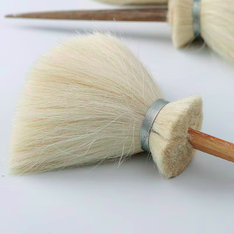 Large Head Bamboo Pottery Brush