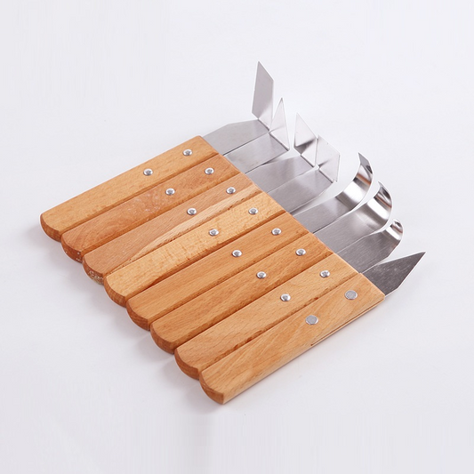 Wooden Handle Clay Plastic Trimming Tool