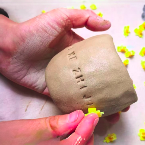 Number Alphabet Stamp for Clay and Craft