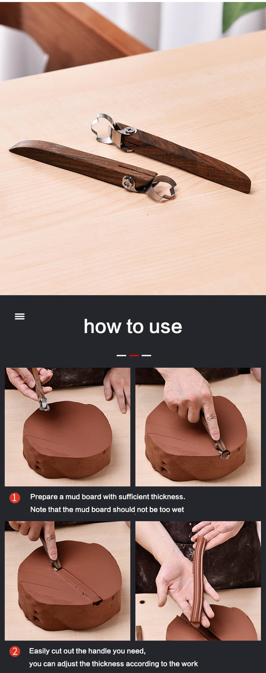 Mug/Cup Utensil Handle Scraper Pottery Carving Tool