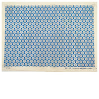 Pottery Underglaze Transfer Paper – Blue and White Floral Decal Sheets for Ceramic and Porcelain Decoration