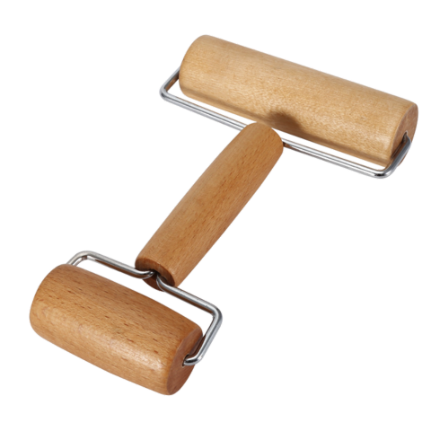 Hardwood Dual Roller for Clay – Professional Pottery & Sculpting Tool