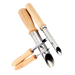 Hole Cutter/Hole Maker Set for Clay – Premium Wooden Handle Set