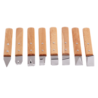 Wooden Handle Clay Plastic Trimming Tool