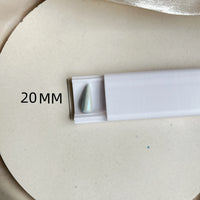 Polymer Clay Bead Roller Mini Easter Egg & Scale Texture Tools – Custom Round Ball Roller for Special-Shaped Beads and Earring Making