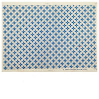 Pottery Underglaze Transfer Paper – Blue and White Floral Decal Sheets for Ceramic and Porcelain Decoration