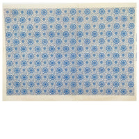 Pottery Underglaze Transfer Paper – Blue and White Floral Decal Sheets for Ceramic and Porcelain Decoration